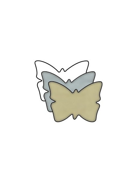 Etichetta Farfalla - 38x29mm 1000 etichette