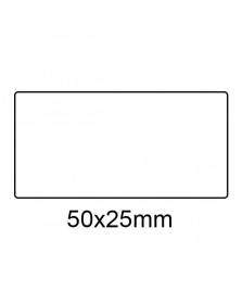 Etichette in pvc trasparenti 50x25 2000 pezzi
