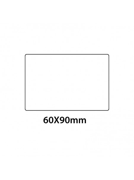 Etichette in pvc trasparenti 90x60mm 700 pezzi